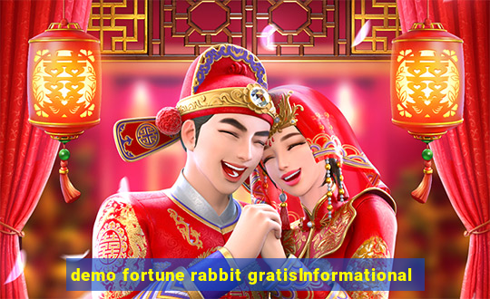 demo fortune rabbit gratisInformational